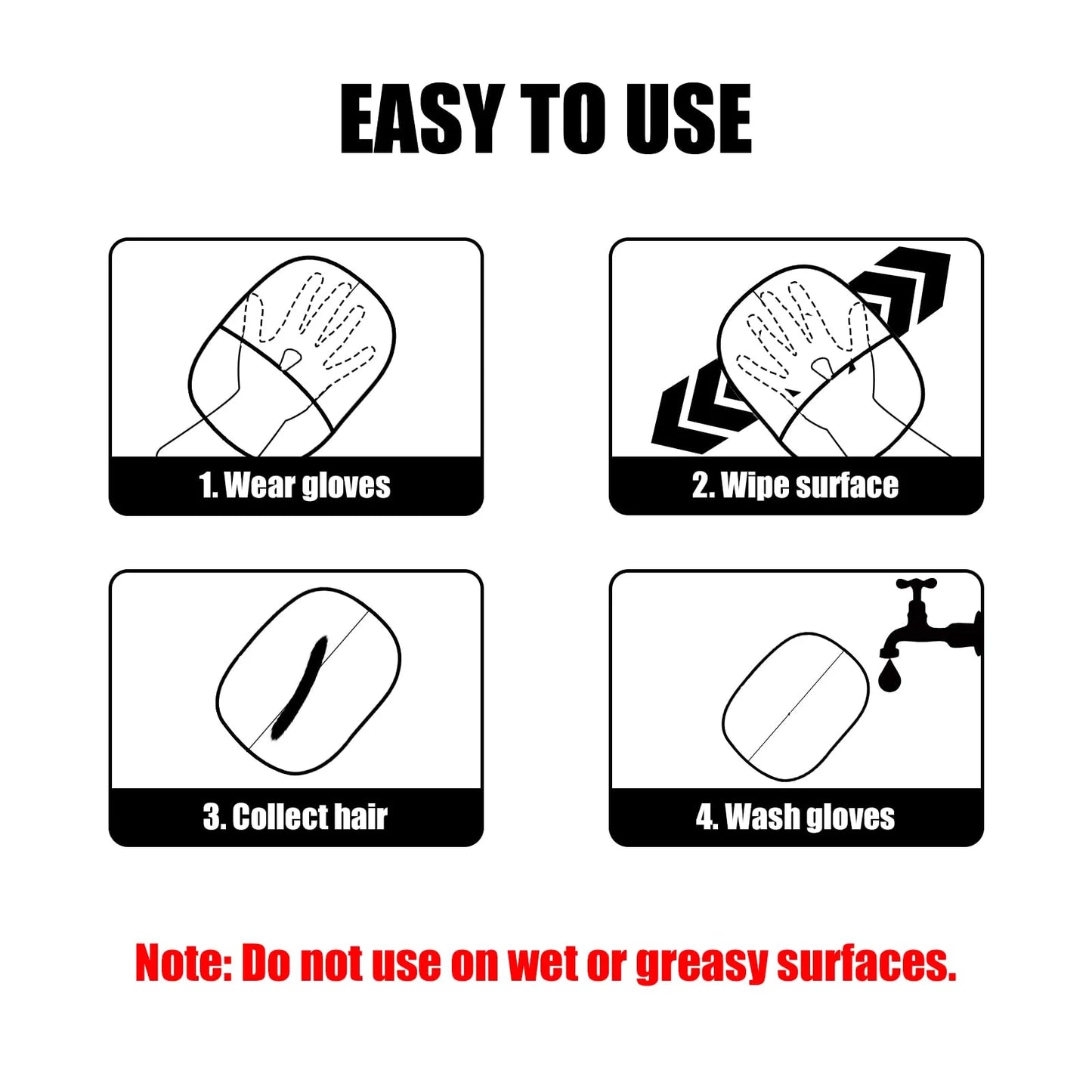 Groomella™ Gentle Pet Grooming Glove