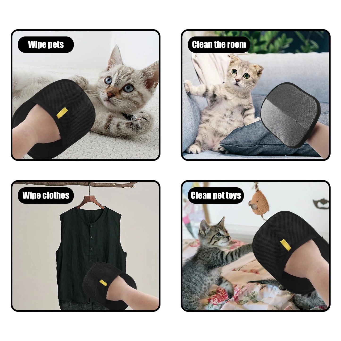 Groomella™ Gentle Pet Grooming Glove